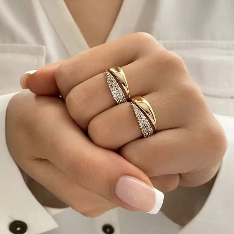Elegant Adjustable Sparkle Ring My Store 4