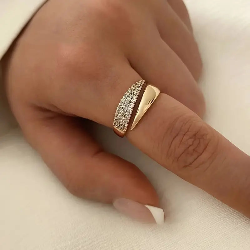 Elegant Adjustable Sparkle Ring My Store 4