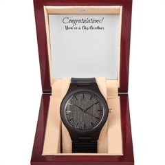 This wooden watch is a great gift giver for birthdays, anniversaries or just because you will love it ShineOn Fulfillment