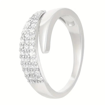 Elegant Adjustable Sparkle Ring My Store 4
