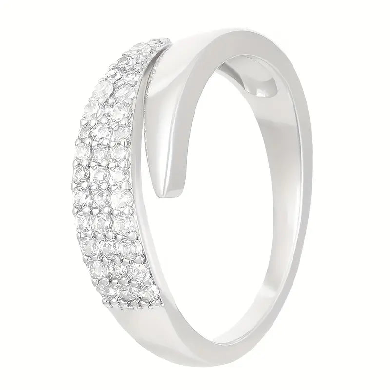 Elegant Adjustable Sparkle Ring My Store 4