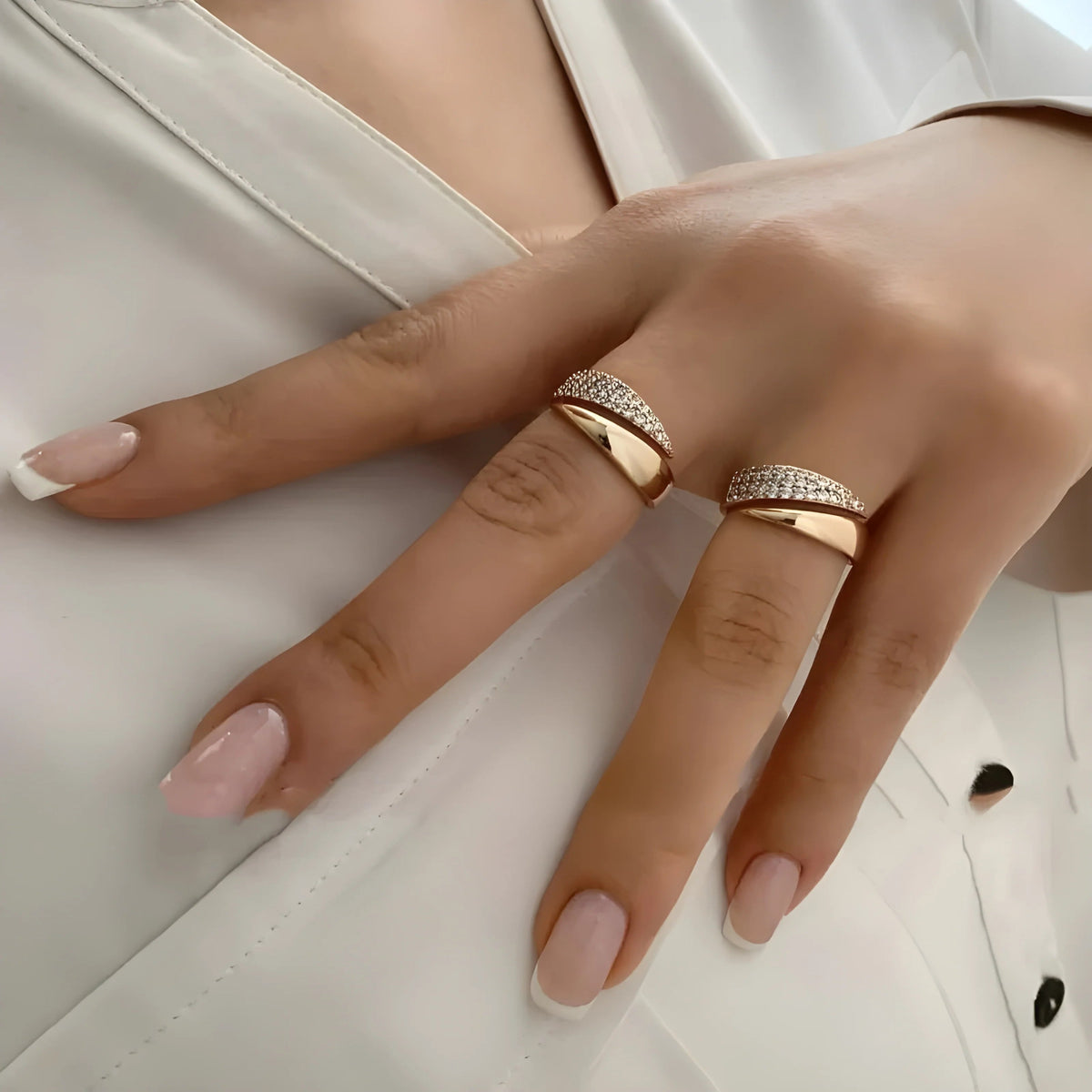 Elegant Adjustable Sparkle Ring My Store 4